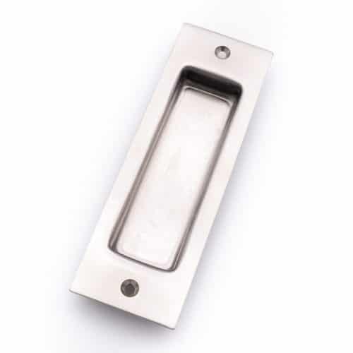 Poignée porte coulissante en inox rectangulaire Stratford